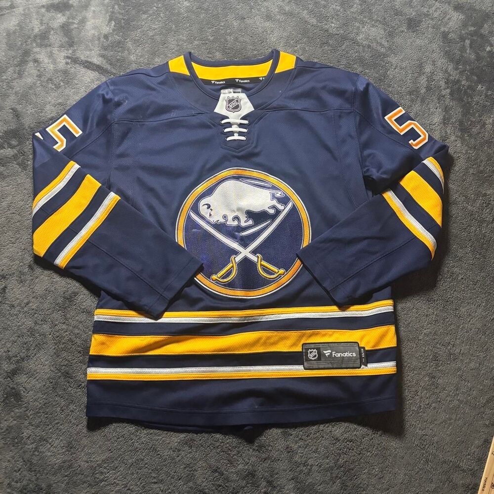 Fanatics Men's Navy and Blue Jersey